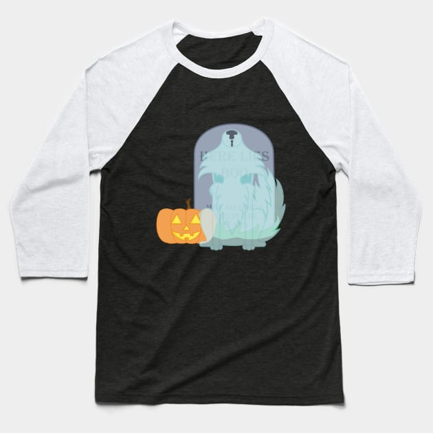 Puppy Boo Baseball T-Shirt by Snow Paw Treasures